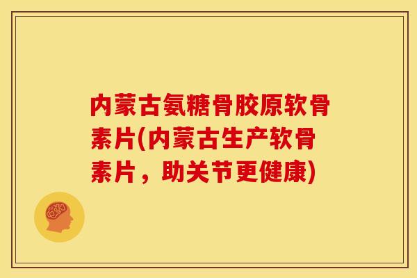 内蒙古氨糖骨胶原软骨素片(内蒙古生产软骨素片，助关节更健康)