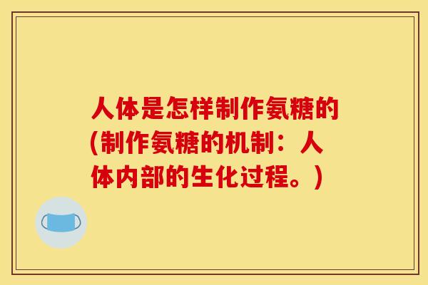 人体是怎样制作氨糖的(制作氨糖的机制：人体内部的生化过程。)