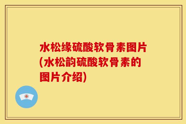水松缘硫酸软骨素图片(水松韵硫酸软骨素的图片介绍)