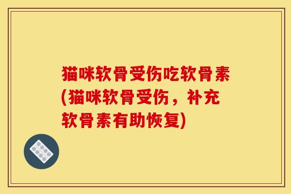 猫咪软骨受伤吃软骨素(猫咪软骨受伤,补充软骨素有助恢复)-第1张图片-关节骑士 猫咪软骨受伤吃软骨素(猫咪软骨受伤,补充软骨素有助恢复)-第1张图片-关节骑士