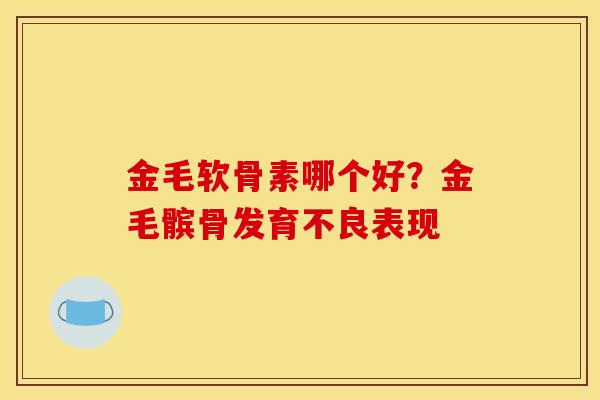金毛软骨素哪个好？金毛髌骨发育不良表现