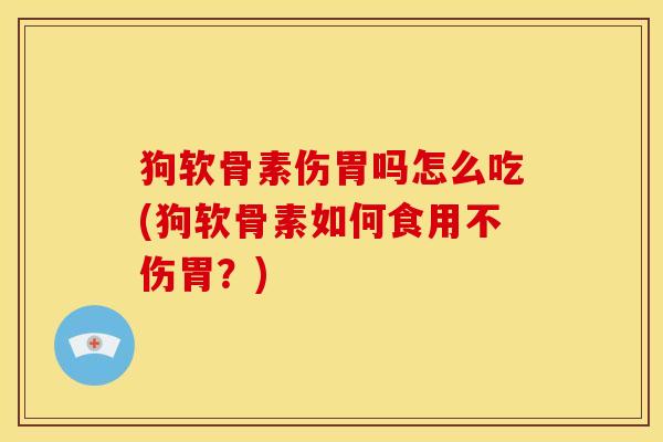 狗软骨素伤胃吗怎么吃(狗软骨素如何食用不伤胃？)