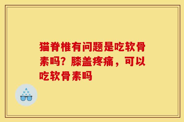 猫脊椎有问题是吃软骨素吗？膝盖疼痛，可以吃软骨素吗