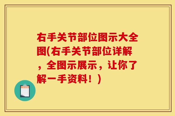 右手关节部位图示大全图(右手关节部位详解，全图示展示，让你了解一手资料！)