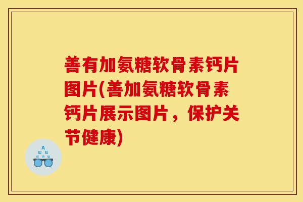 善有加氨糖软骨素钙片图片(善加氨糖软骨素钙片展示图片，保护关节健康)