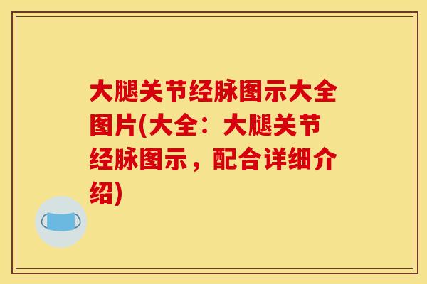 大腿关节经脉图示大全图片(大全：大腿关节经脉图示，配合详细介绍)