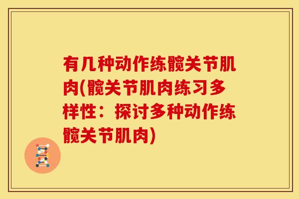 有几种动作练髋关节肌肉(髋关节肌肉练习多样性：探讨多种动作练髋关节肌肉)