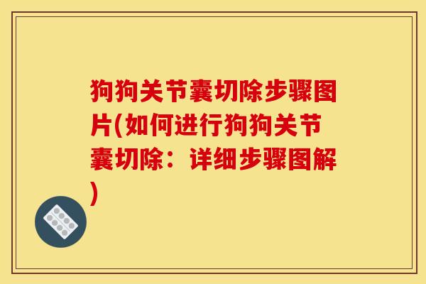 狗狗关节囊切除步骤图片(如何进行狗狗关节囊切除：详细步骤图解)