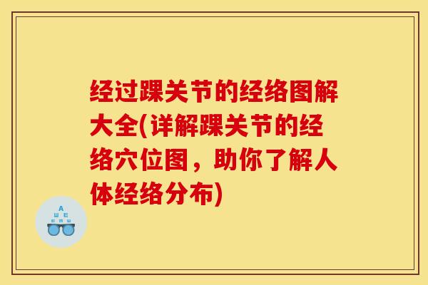 经过踝关节的经络图解大全(详解踝关节的经络穴位图，助你了解人体经络分布)