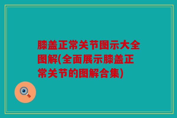 膝盖正常关节图示大全图解(全面展示膝盖正常关节的图解合集)